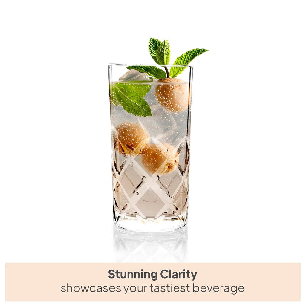 Cello Old Fashioned Glass Tumbler 275 ml - 6 pcs