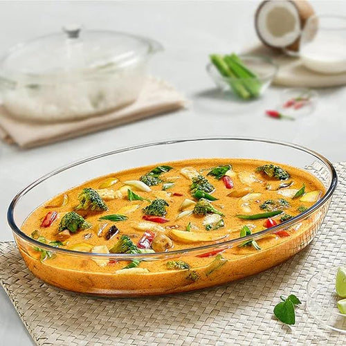 Borosil Oval Oven Dish 3 L