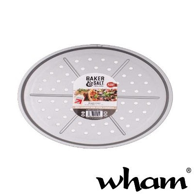 Wham Baker & Salt 30cm Pizza Tray – Silver