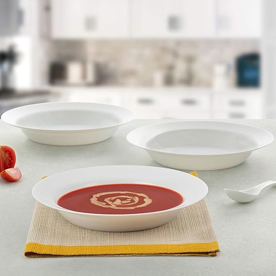 Borosil Plano Soup Plate 23.5 cm