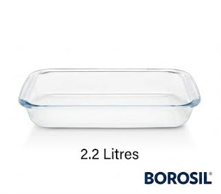 Borosil Rectangular Oven Dish 2.2 L