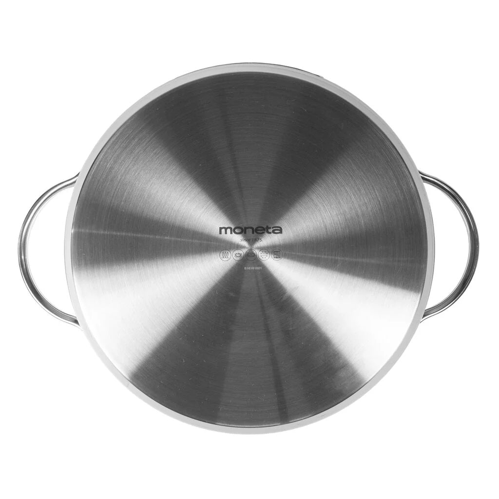 Moneta Allegro Stainless Steel Skillet 24 cm