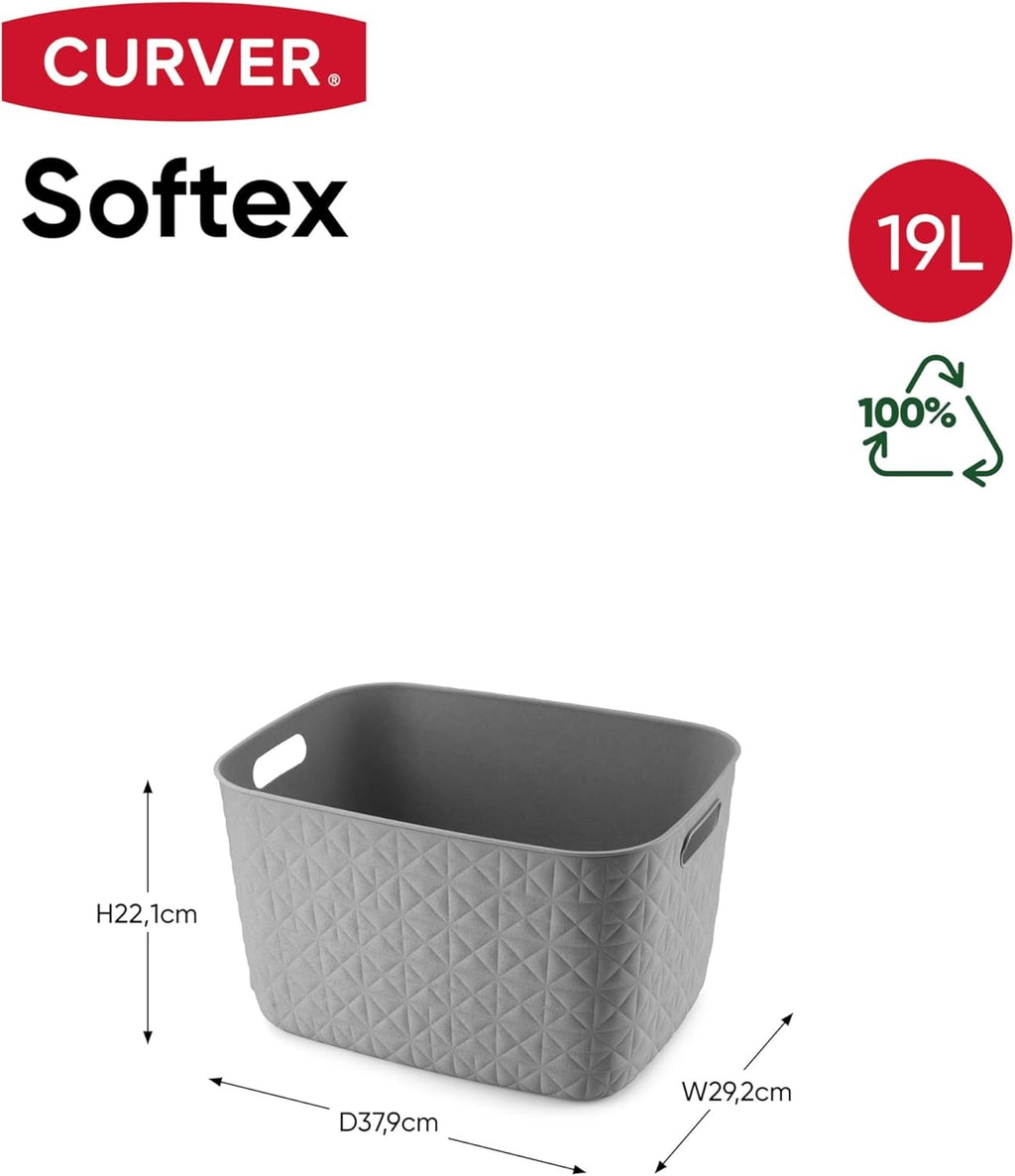Curver Softex Basket Large – Brown