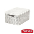 Curver Style Box Large – White with Lid