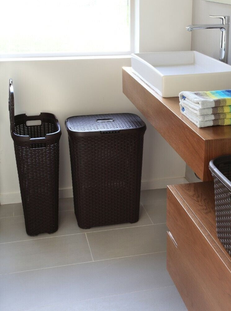 Curver Style Laundry Hamper 40 L – Brown