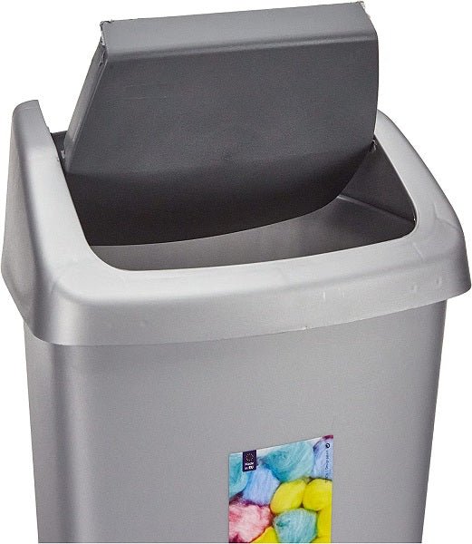 Curver Swing Bin 10 L – Dark Grey