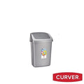 Curver Swing Bin 10 L – Dark Grey