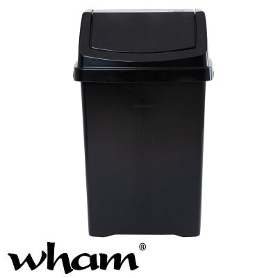 Wham Swing Bin 50L – Black