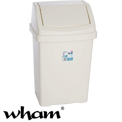 Wham Swing Bin 50L – Soft Cream