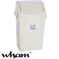 Wham Swing Bin 50L – Soft Cream