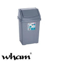 Wham Casa 8L Swing Bin – Silver