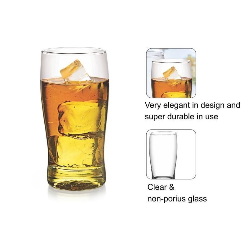 Cello Tivoli Glass Tumbler 225 ml – 6 PCS Set