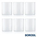 Borosil Vision Small Squat Glass 205 ml – Set of 6