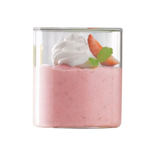 Borosil Vision Small Squat Glass 205 ml – Set of 6