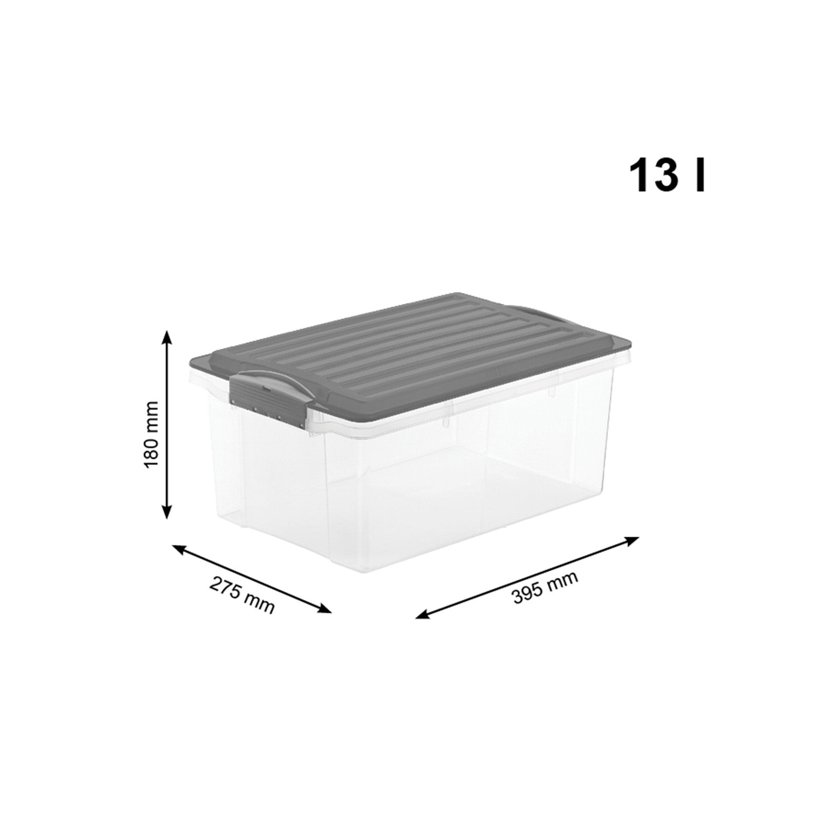 Rotho Compact Stack Box 13 L