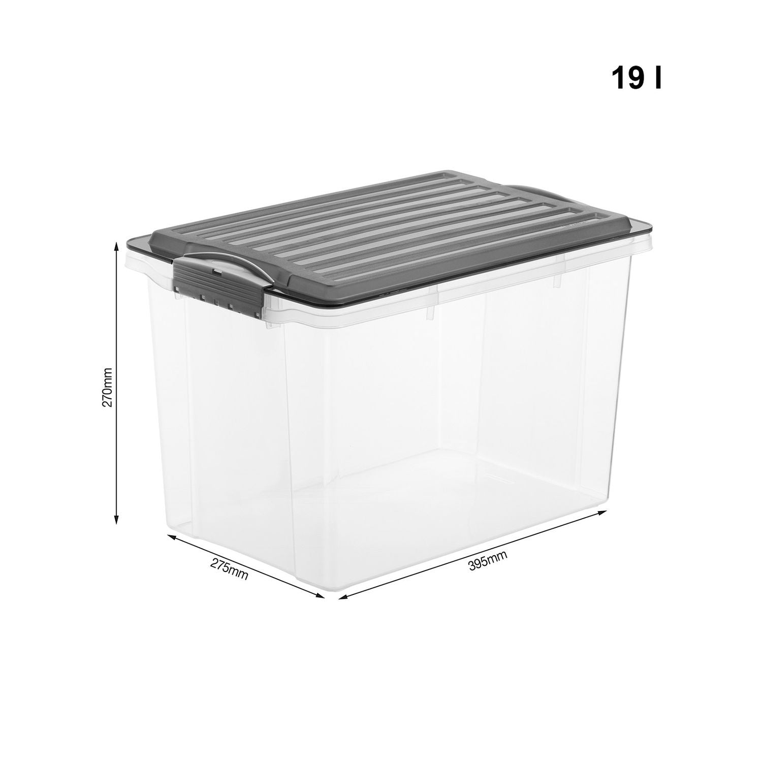 Rotho Compact Stack Box 19 L