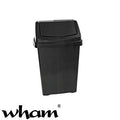 Wham Casa 8L Swing Bin – Black