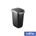 Rotho Twist Bin Black 25 L