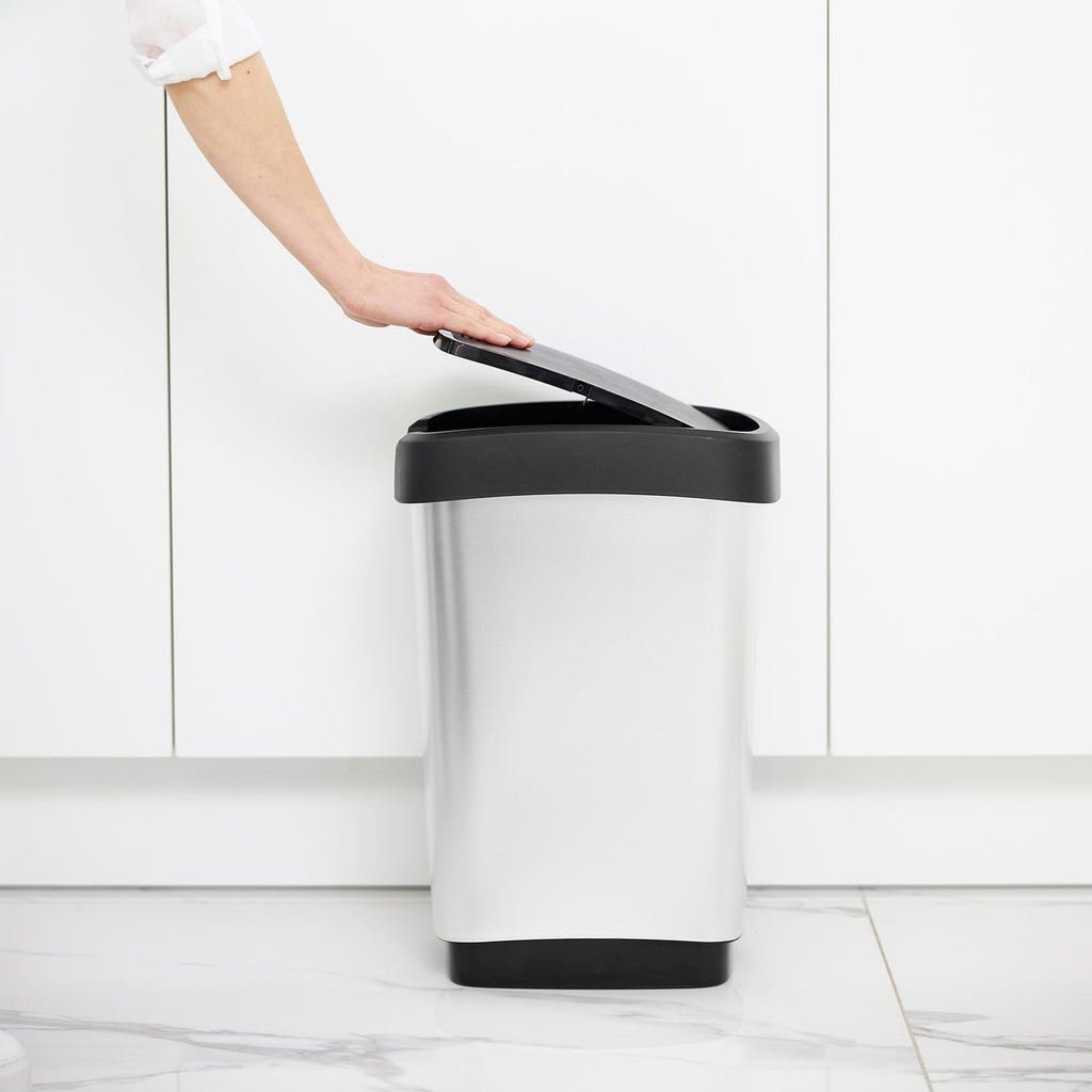 Rotho Twist Bin Silver 25 L